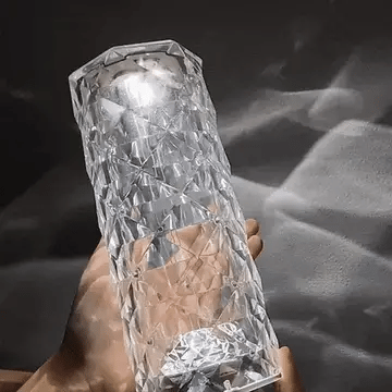 16 Colors Diamond Rose Crystal Lamp (Usb Rechargable)
